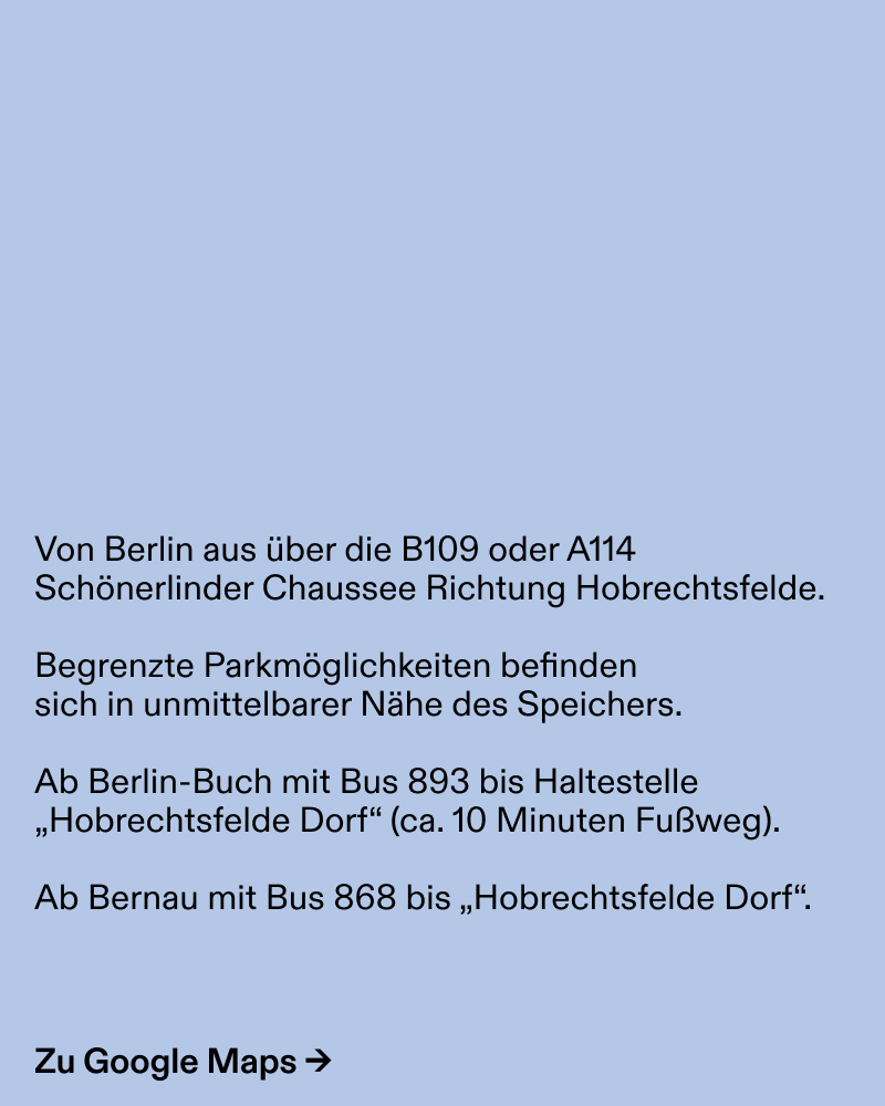  Speicher Hobrechtsfelde